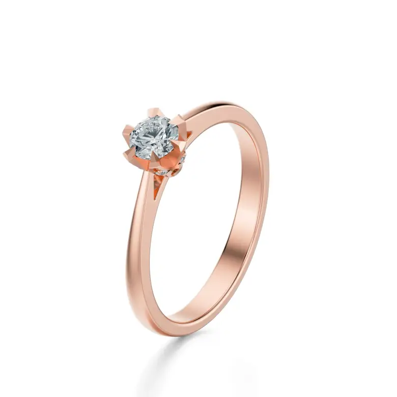 Pierścionek diament